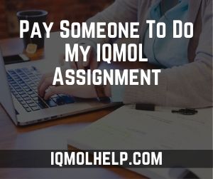 Pay Someone To Do My IQMOL Assignment